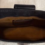 Coach Eliza Black Lizard-Embossed Leather Shoulder Bag (Style CR107) Authentic Photo 11