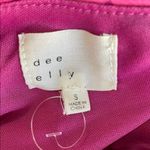 Dee Elly Elegant Asymmetrical Floral Wrap Dress in Pink Photo 6