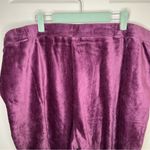 Vince Camuto  Cotten Blend Corduroy Joggers Rich Purple Plus Size 3X Photo 6