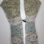 Aritzia Wilfred Free Ombre Knit Wool Italian Yarn Chunky Sleeveless Cardigan Size Small Photo 1