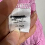 Wildfox Pink Short Sleeve Distressed Tee Shirt Sz S Photo 4