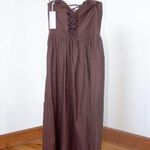 Reformation Buckley Dress (Cafe) Photo 3