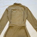 J.Crew Women’s Light Brown Belted Utility Shirt Dress Approx Size S/M Fall Photo 7