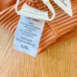 L Space Bikini Top Womens‎ Lg Nikita Sienna Ribbed Eco Chic Repreve Boho Summer Orange Photo 4