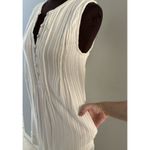 Faherty Isha Dress Womens Small White Organic Cotton Coastal Beachy Lagenlook * Photo 3