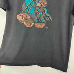 Vtg 90s Cactus Bay by Lynee Native American Graphic Tee Tshirt Sz Large Black Photo 7