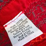 Johnny Was  Red Embroidered Boho Blouse Women’s Small Photo 5