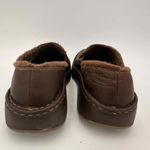 Chacos CHACO Brown Leather Slip-On Fur Lining Zaagh Baa Shoes Size 7 Photo 5