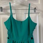 COCOLOVE Teal Scoop Neck Sleeveless Dress Small Photo 4