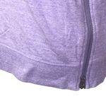 New Calia Effortless Side Zip Lightweight Sweatshirt Lavender Size XS Purple Photo 3
