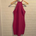 Likely  Everly Dress Scalloped Halter Pink Size 4 NEW Revolve Photo 2