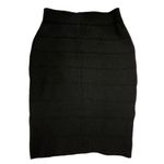 Rainbow Sandals 1990s High Waisted Black Bandage Pencil Skirt Size Large Mob Wives Femme Fatale Photo 0