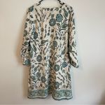 Spartina 449  XXL Hamilton Jacobean Island Fringe Mini Dress Cotton Made In Peru Photo 5