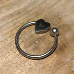 Sterling Silver Vintage Mexico 925  Heart Keyring Photo 7