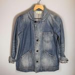 Madewell "Joshua Tree" Long Sleeve Fitted Denim Jacket Size S Photo 0