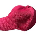 INC  Pink crochet hat Photo 4