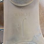 J.Crew Womens Sandals 7 Tan Black Animal Leopard Print Calf Hair Strappy Flats Photo 9