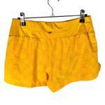 Nike Dri-Fit Golden Yellow Square Plaid Running Athletic Shorts S Photo 1