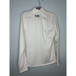 Adidas  Golf Quarter Zip Pullover Women's Size XL White Athleisure Active Photo 1