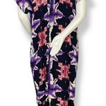 Handmade Muumuu Dress Women Maxi Abstract‎ Design Short Sleeve Tie Dye Trippy Size undefined Photo 1