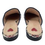 Gucci Princetown Tweed Mules Horsebit Gardenia Ink Blue Size 36.5 Photo 7