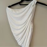 Norma Kamali  Diana Snow White Mini Dress | XXS Photo 6