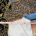 Zana Di  women’s long sleeve button front cheetah leopard gold tacky animal print Photo 3