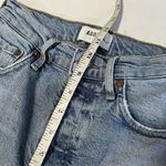 AGOLDE Sz 24 Nico High Rise Slim Jeans Button Fly Raw Hem Photo 8