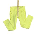 Outdoor Voices  Women’s Tech Sweat Classic 3/4 Leggings Size Small in Neon Yellow Photo 5