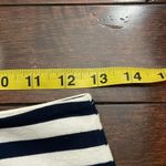 J.Crew striped knit pencil skirt Navy white cotton Women’s size 2 NWT Nautical Photo 5