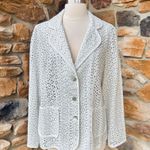 Susan Graver Eyelet Blazer Jacket Photo 5