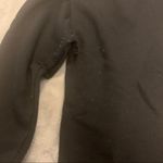 MINKPINK  Black "Vodka & Vogue" Graphic Crew Neck Cropped Sweatshirt Size L Photo 4