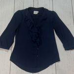 HD in Paris Anthropology  navy blue blouse Photo 1