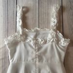 superdown  Arabella White Ruffle Detailed Mini Dress Photo 12
