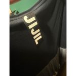 Jijil metallic blouse Dark blue silver size 8 Photo 5