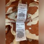 Haute Hippie  orange white ikat embroidered tank top women’s size large Photo 7