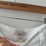 Madewell NWT White Harlow Wideleg Linen Pants 8 Photo 6