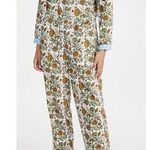 SZ Blockprint Jumpsuit Padra Print in Moss Floral Cotton One Photo 0