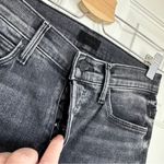 MOTHER The Stunner Ankle Fray Jeans in Friday The 13th Denim Casual Size 25 Black Photo 12