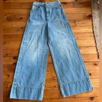 We The Free Free people  Talia Wide Leg jeans cotton 28 bright blue Photo 2