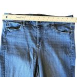 Liverpool LA The Crop Doheny Blue Denim Cuffed Capri Jeans Stretch Women’s 12/31 Photo 9