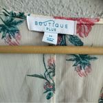 Boutique Plus Floral‎ Top Pink Size 2X Photo 3