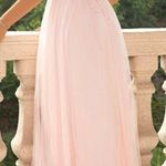 Boutique Sequin Bodice Open Back Prom Dress  Photo 1