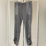 White House | Black Market  WKND Womens Gray Peplum Small Zip Hoodie & Pants NWT Photo 8