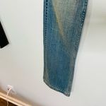 Antik Denim NWT Medium Wash Five Pocket Embroidered Pocket Bootcut Jeans Size 27 Photo 4