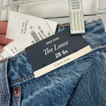 Abercrombie & Fitch Curve Love High Rise The Loose Jeans Womens 28 6 R Blue NWT Photo 7