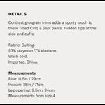 Cinq à Sept Cinq A Sept Black White Striped Kiana Pants Size 4 Photo 3