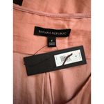 Banana Republic NWT Utility Maxi Dress Sunkissed Terra Cotta Satin Size 4 Casual Photo 7