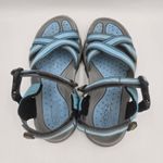 Keen Strappy Open Toe Sandals Women’s Size 6.5 Blue Gray Water Shoes Sportwear Photo 3