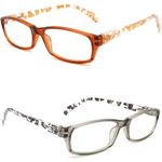 Blue Light Reading Glasses 2.5 Readers 5 Pair Womens Anti Photo 5